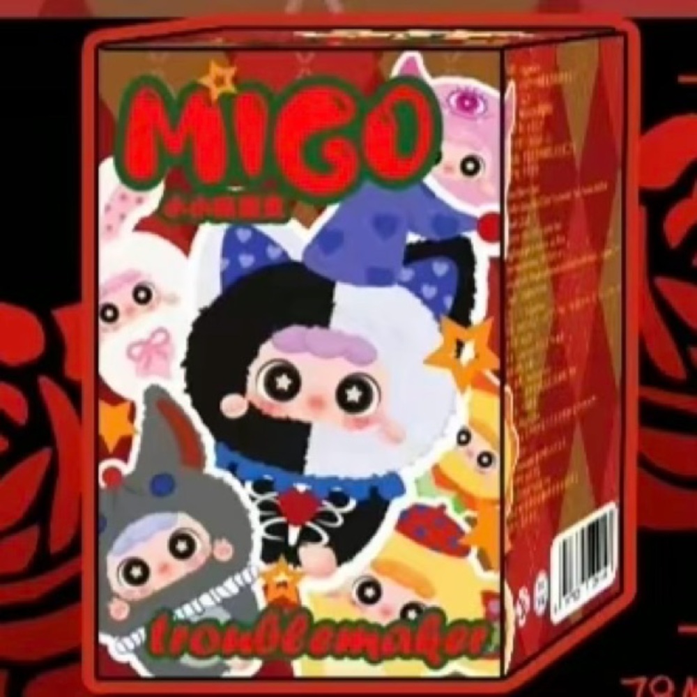 Happy Ghost MIGO Little Troublemaker Plush Pendant Blind Box